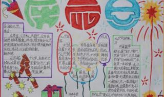 元旦简笔画